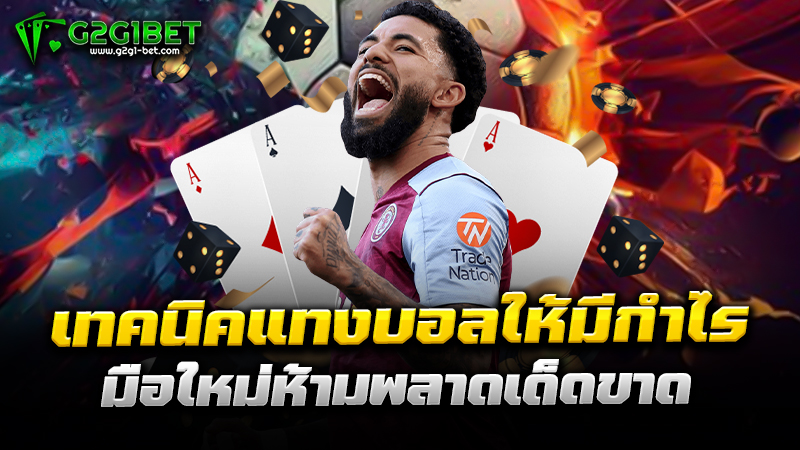 เทคนิคแทงบอลให้มีกำไร มือใหม่ห้ามพลาดเด็ดขาด